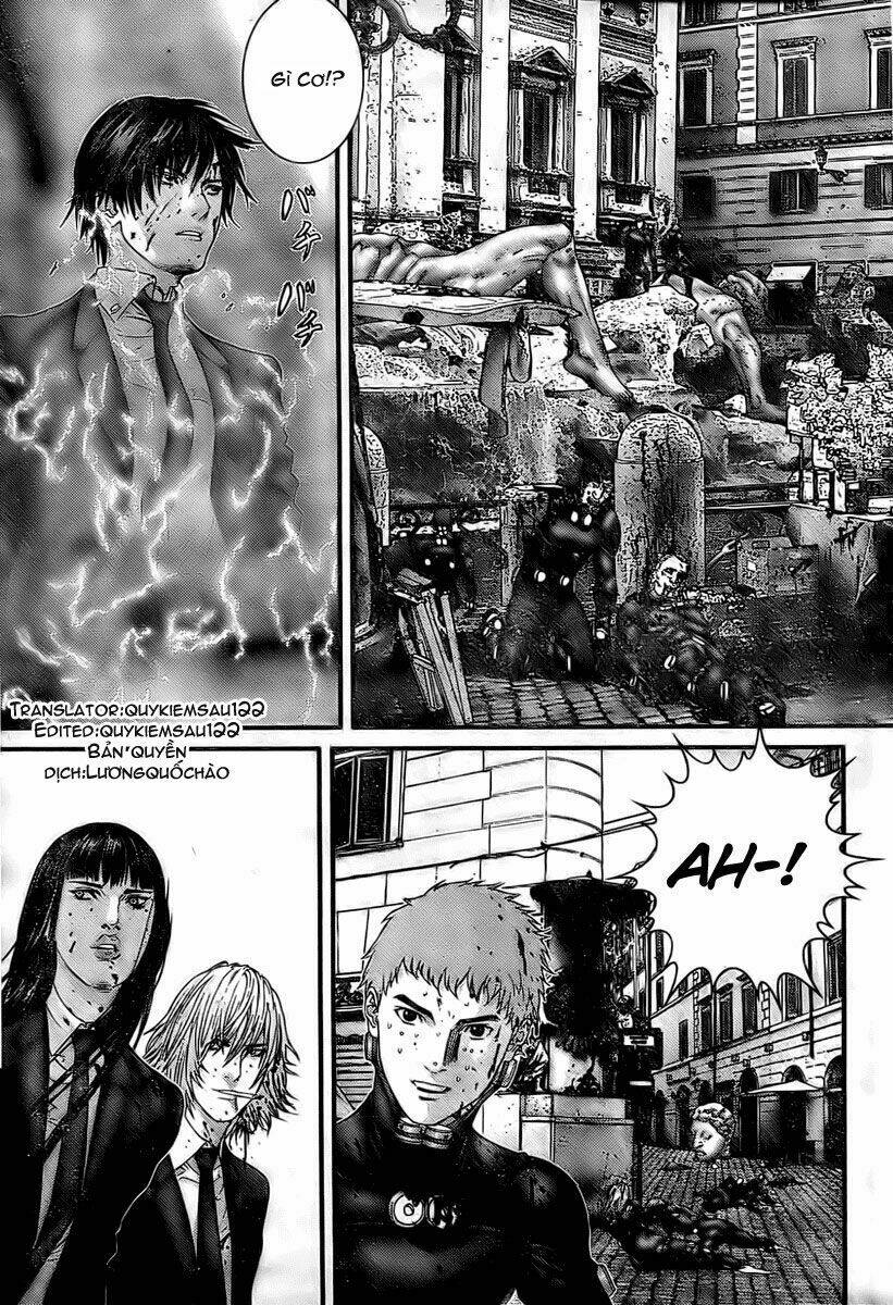 gantz chapter 294: ngừng hoạt động - Next chapter 295: nhóm người hỗn loạn