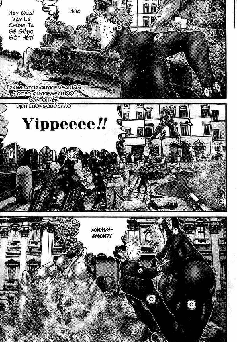 gantz chapter 294: ngừng hoạt động - Next chapter 295: nhóm người hỗn loạn