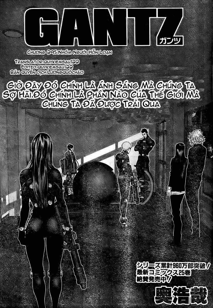 gantz chapter 295: nhóm người hỗn loạn - Trang 2