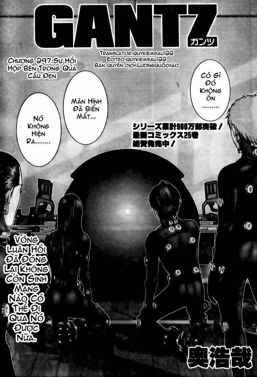 gantz chapter 297: sự hồi hộp bên trong quả cầu ... - Trang 2