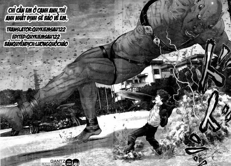 gantz chapter 308: cuộc chạm trán với sinh vật ... - Next chapter 309: quyết tâm phản công