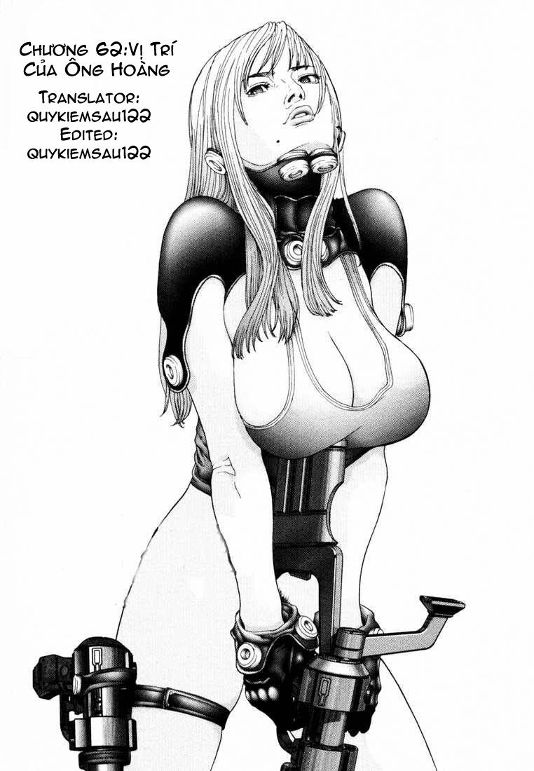 gantz chapter 62: vị trí của hoàng đế - Next chapter 63: palm