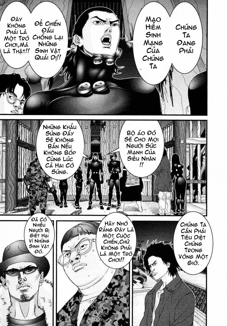 gantz chapter 62: vị trí của hoàng đế - Next chapter 63: palm