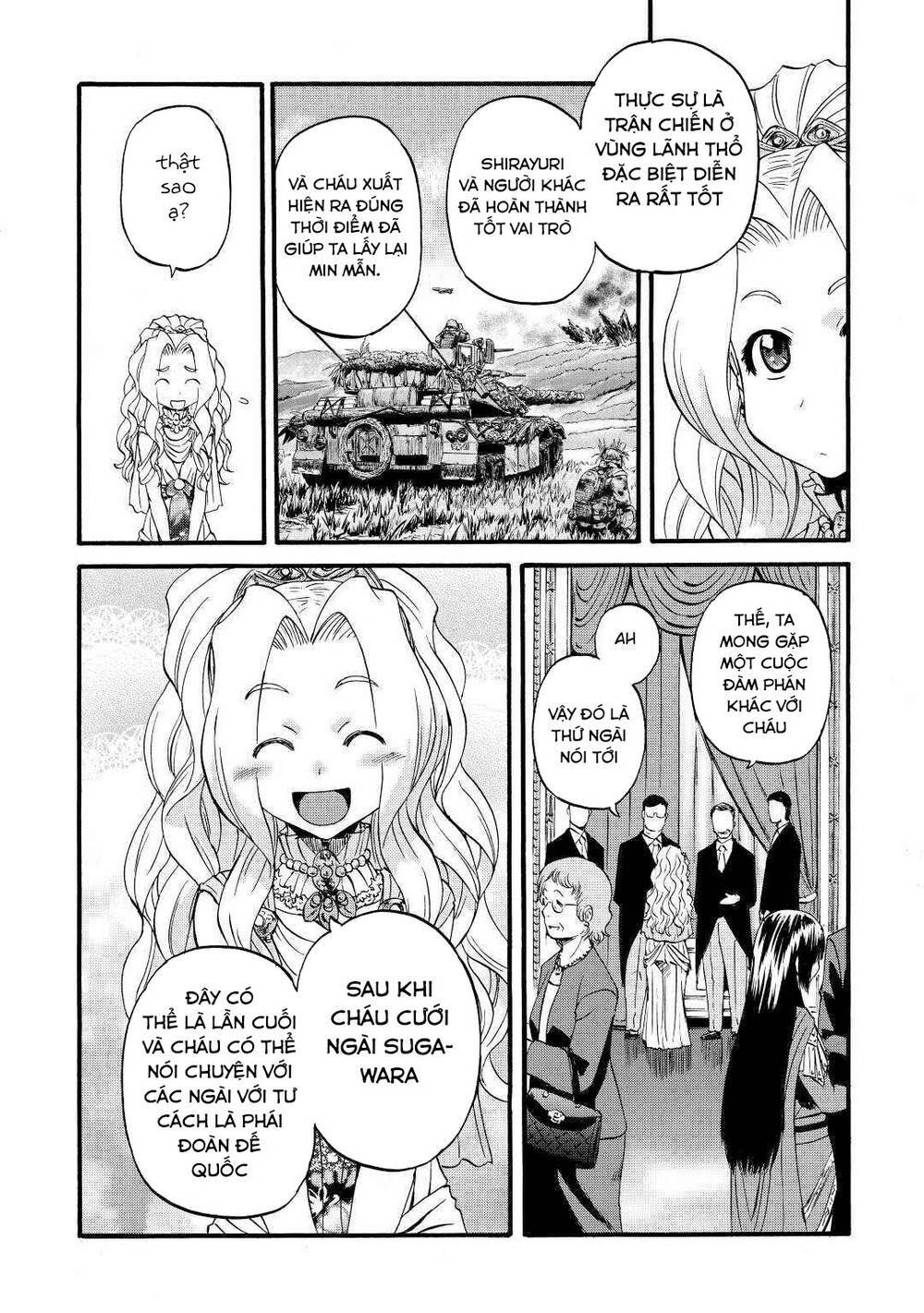 gate - jietai kare no chi nite, kaku tatakeri chapter 112 - Trang 2