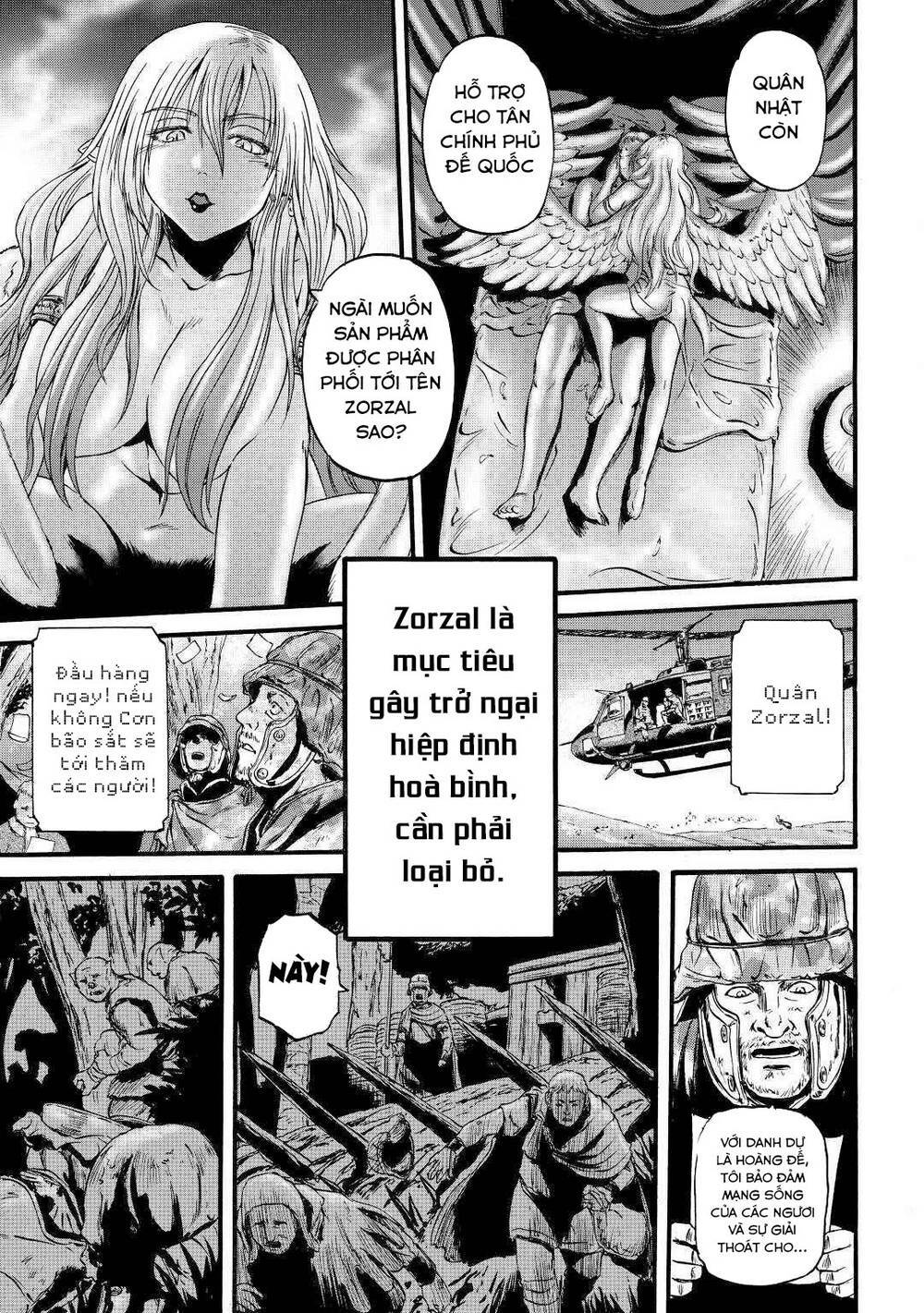 gate - jietai kare no chi nite, kaku tatakeri chapter 112 - Trang 2