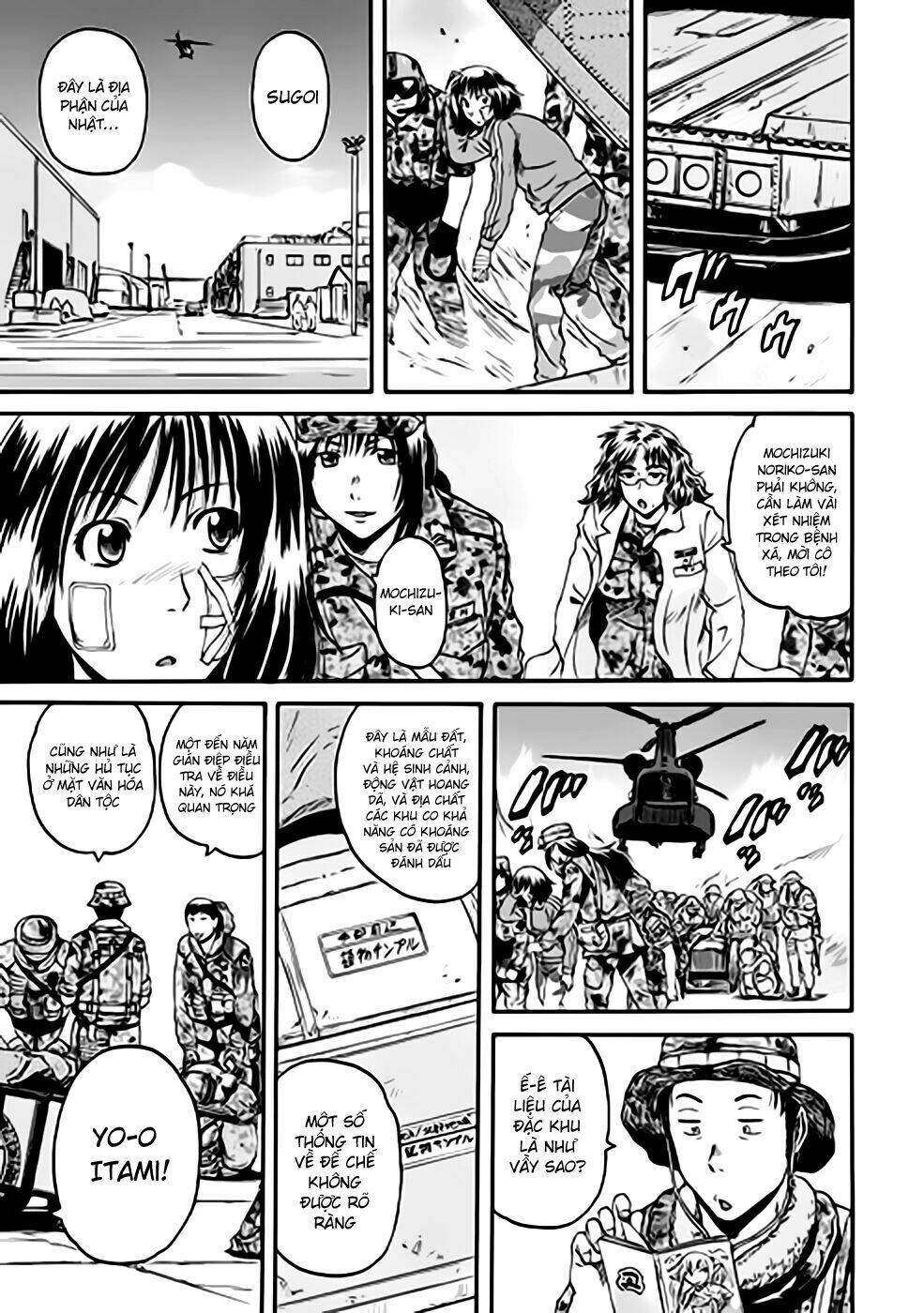 gate - jietai kare no chi nite, kaku tatakeri chapter 37 - Trang 2