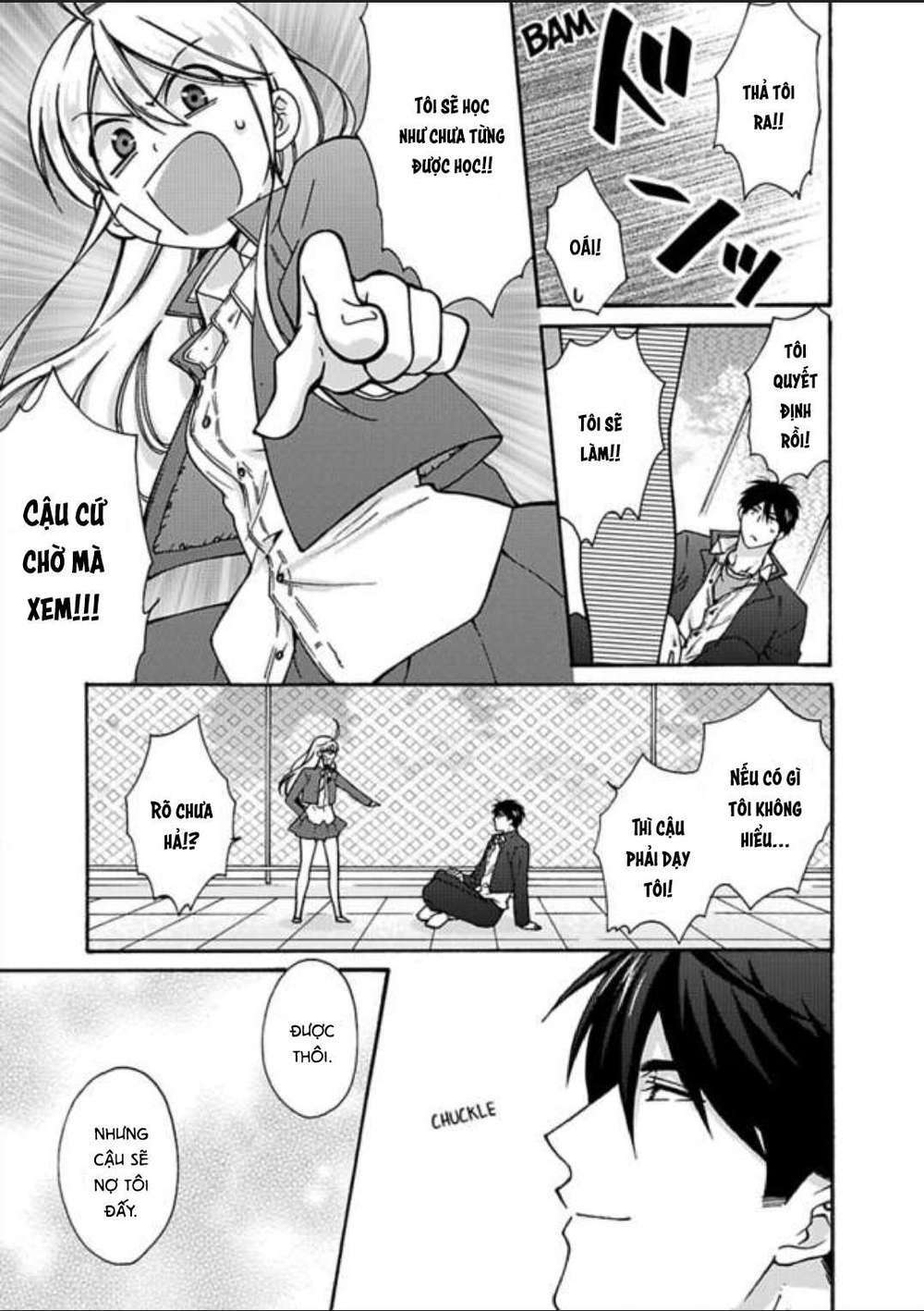 genderbender yankee school ☆ ore no hajimete, nerawaretemasu chapter 17 - Next chapter 17.5