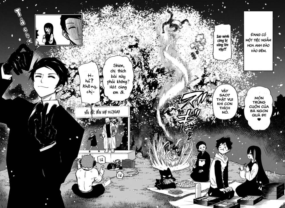 gia tộc điệp viên yozakura chapter 66: tiệc ngắm hoa anh đào - Next chapter 67: không phận đảo xương trắng độ cao 5000m