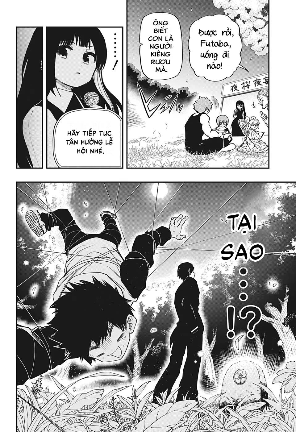 gia tộc điệp viên yozakura chapter 66: tiệc ngắm hoa anh đào - Next chapter 67: không phận đảo xương trắng độ cao 5000m