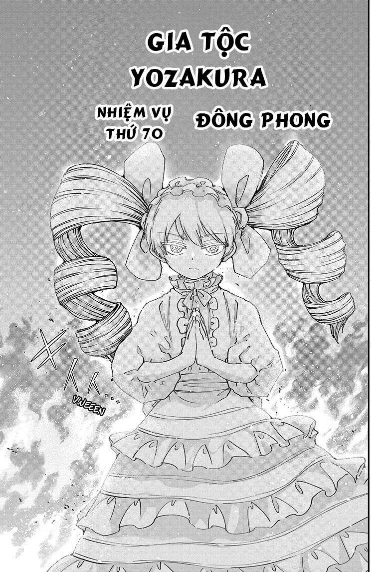 gia tộc điệp viên yozakura chapter 70: Đông phong - Next chapter 71