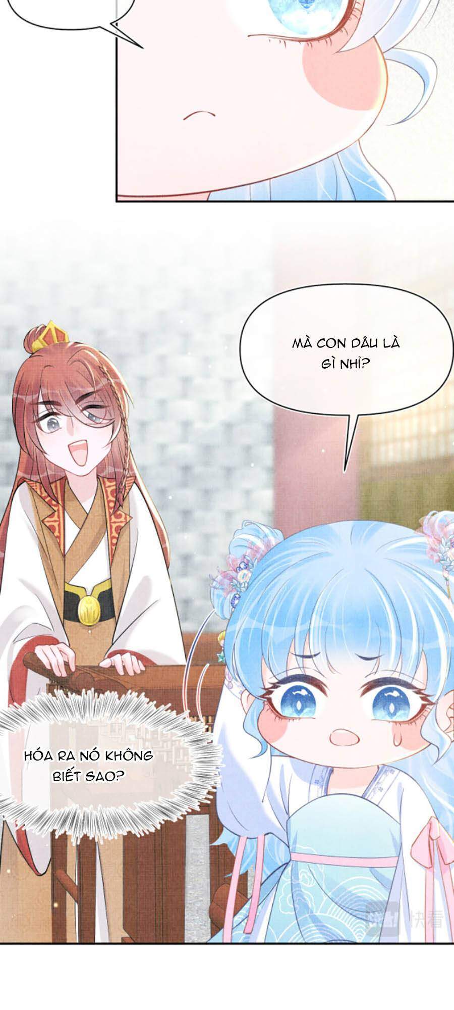 giao nhân tể tể ba tuổi rồi! chapter 38 - Next chapter 39