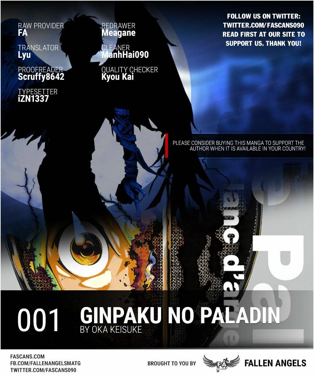 ginpaku no paladin - seikishi chapter 1 - Trang 2