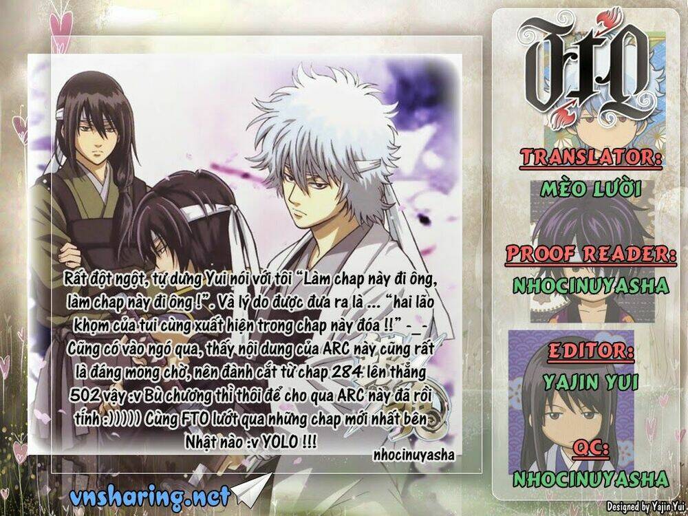 Gintama - Linh Hồn Bạc Chapter 502 - Next Chapter 503