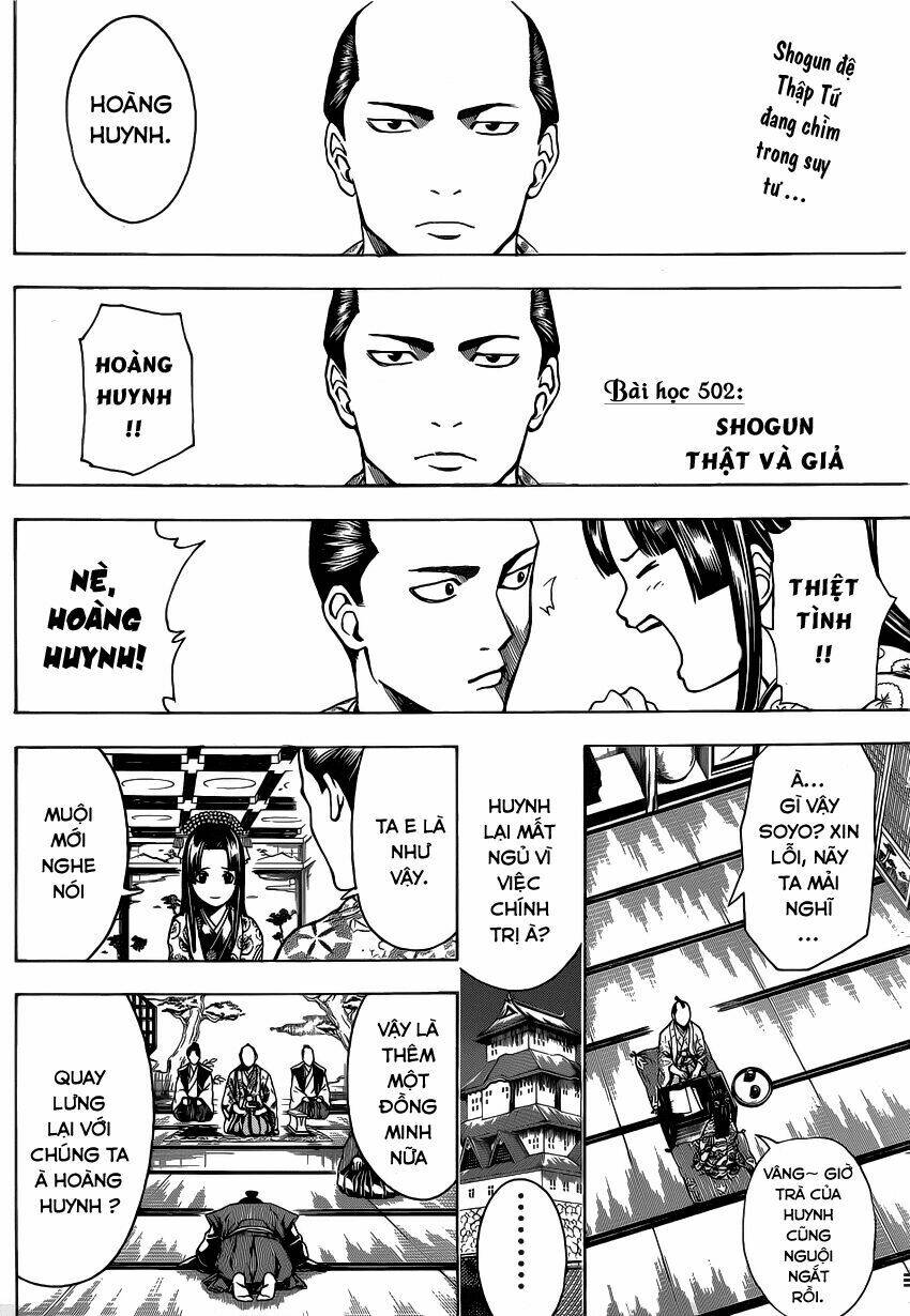 Gintama - Linh Hồn Bạc Chapter 502 - Next Chapter 503