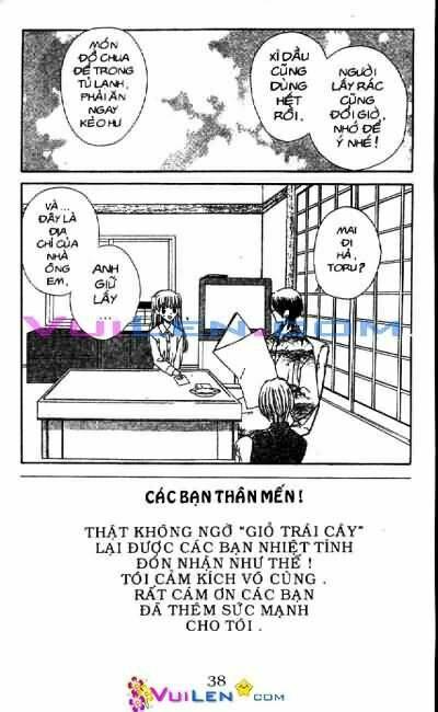 Giỏ Trái Cây - Fruit Basket Chapter 2 - Trang 2