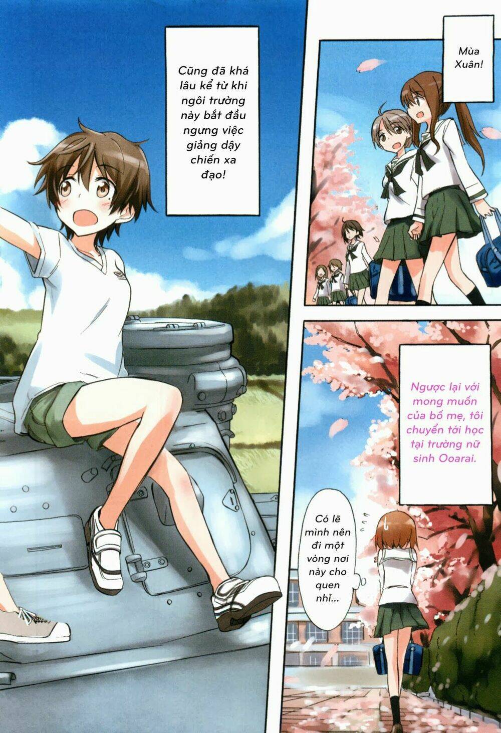 Girls Und Panzer - Little Army Chapter 1 - Trang 2