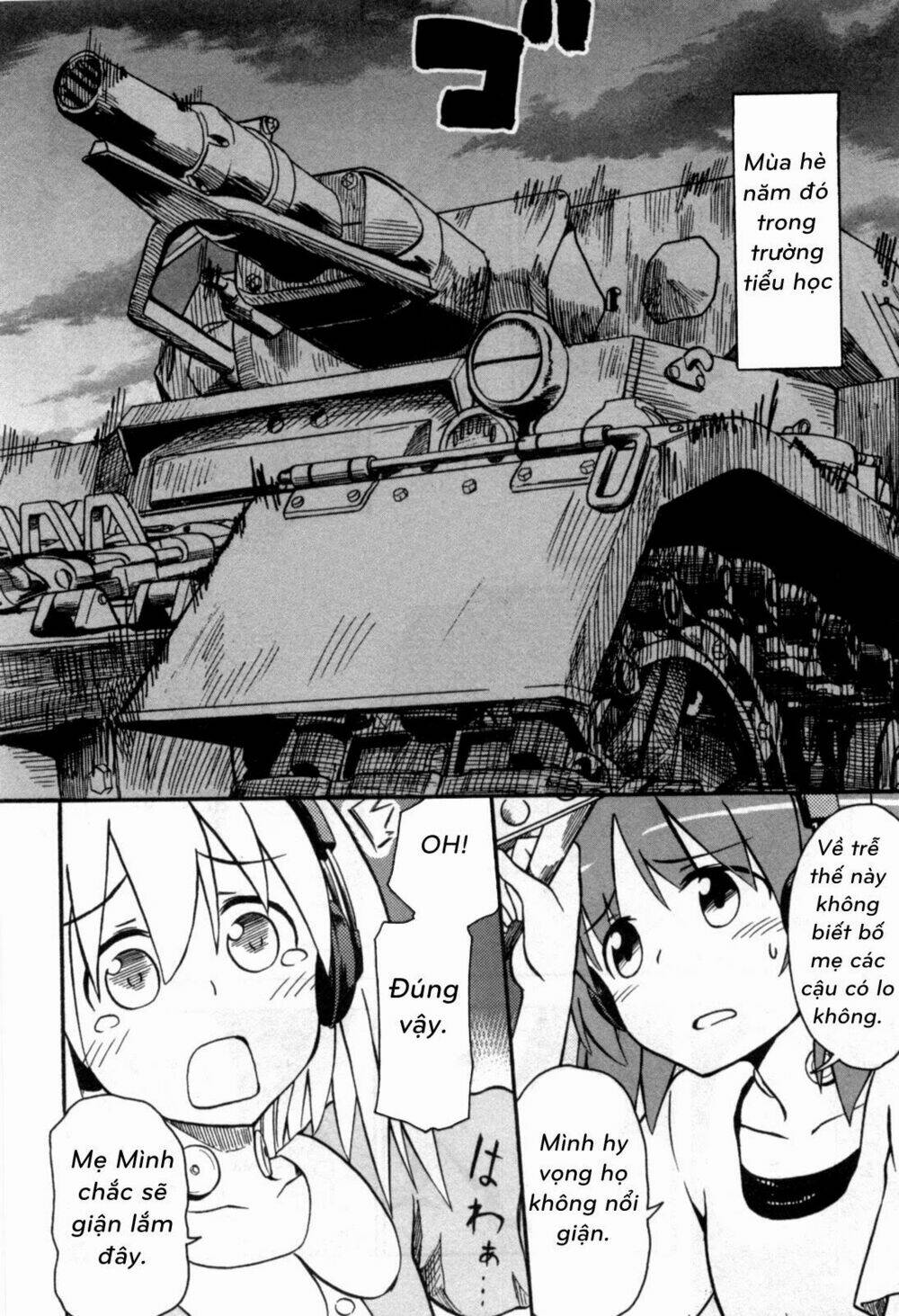 Girls Und Panzer - Little Army Chapter 1 - Trang 2