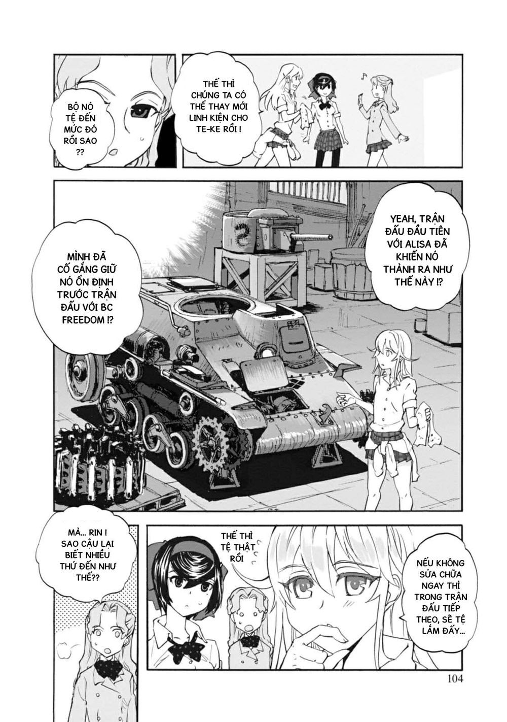 Girls Und Panzer - Little Army Chapter 7 - Next Chapter 8