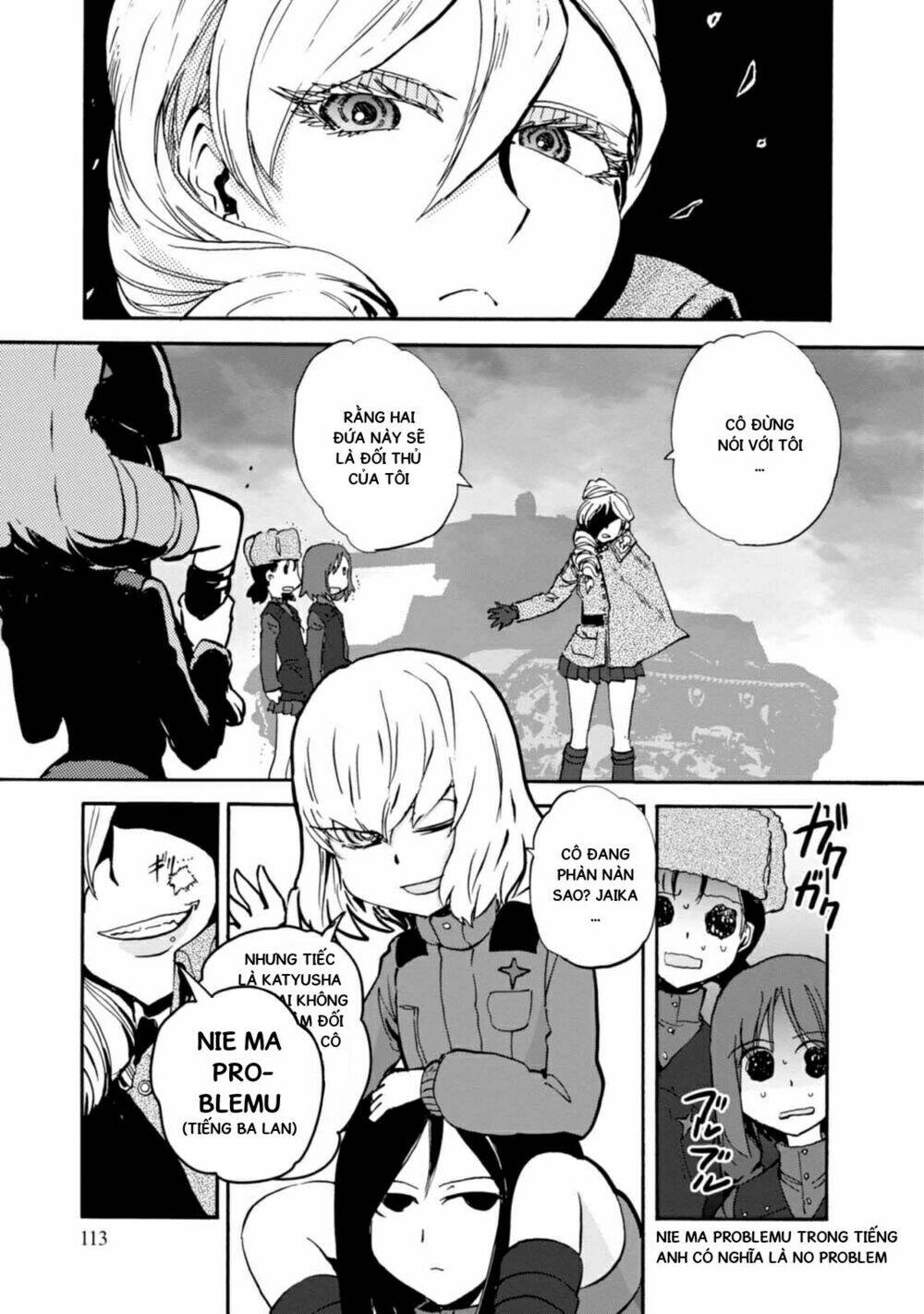 girls und panzer: ribbon no musha chapter 11: trận chiến của jaika (p1) - Trang 2