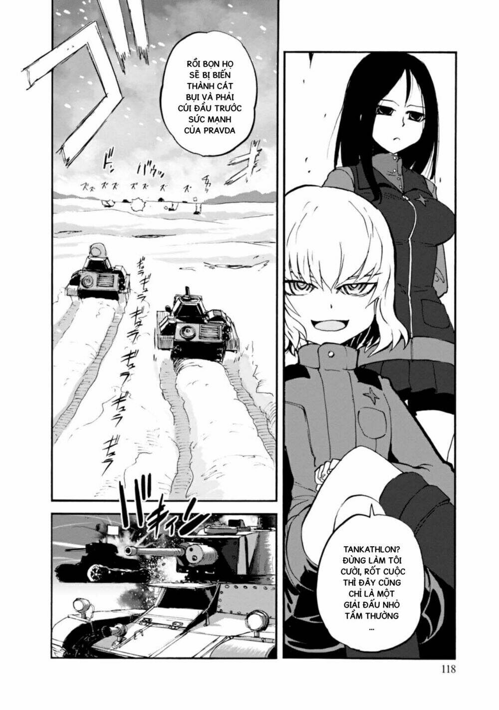 girls und panzer: ribbon no musha chapter 11: trận chiến của jaika (p1) - Trang 2