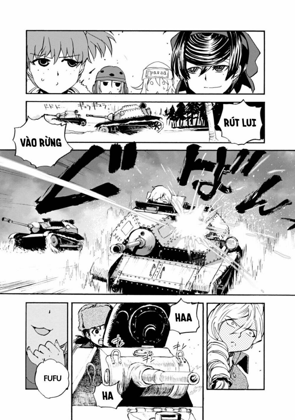 girls und panzer: ribbon no musha chapter 11: trận chiến của jaika (p1) - Trang 2