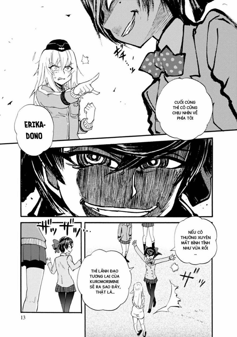 girls und panzer: ribbon no musha chapter 17: kuromorimine phản công (p3) - Trang 2