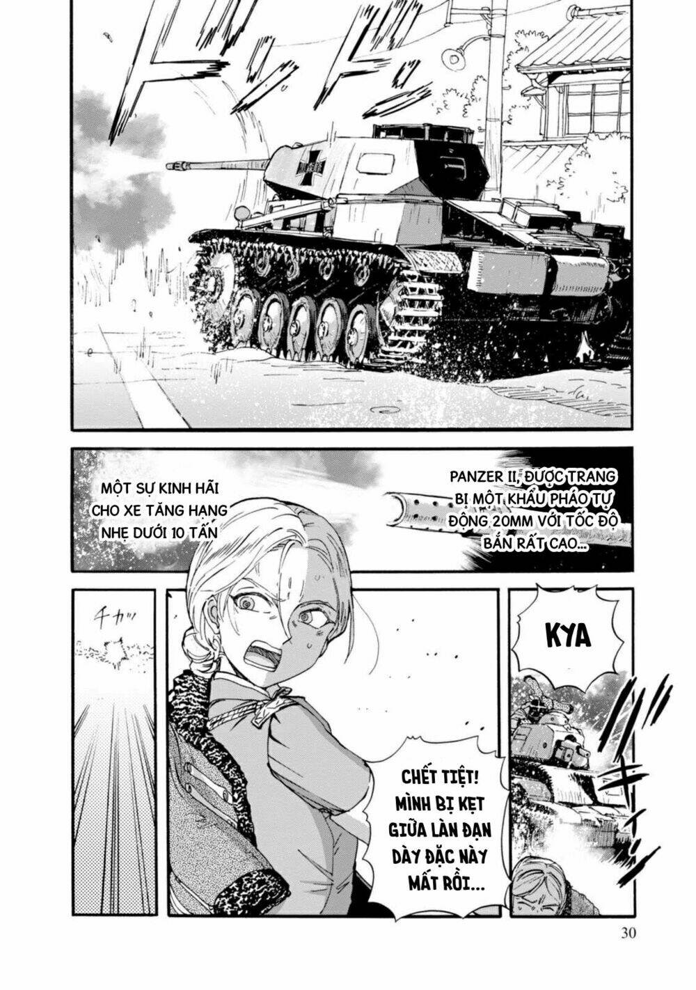 girls und panzer: ribbon no musha chapter 17: kuromorimine phản công (p3) - Trang 2