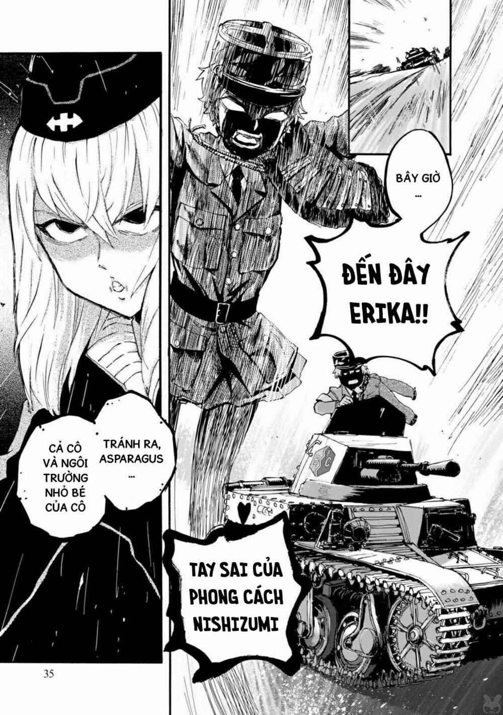 girls und panzer: ribbon no musha chapter 17: kuromorimine phản công (p3) - Trang 2