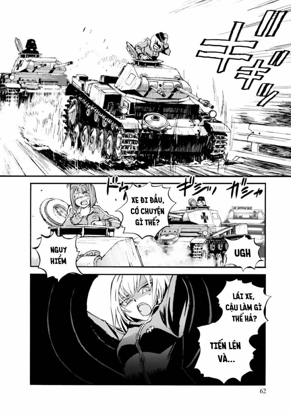 girls und panzer: ribbon no musha chapter 18: kuromorimine phản công (p4) - Trang 2