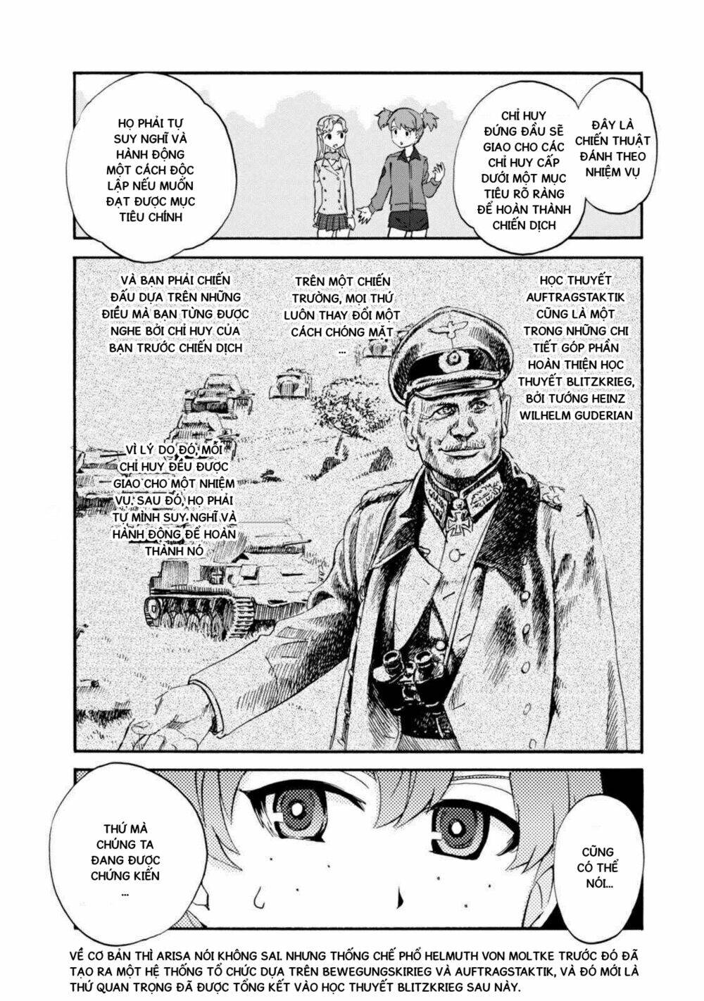 girls und panzer: ribbon no musha chapter 18: kuromorimine phản công (p4) - Trang 2