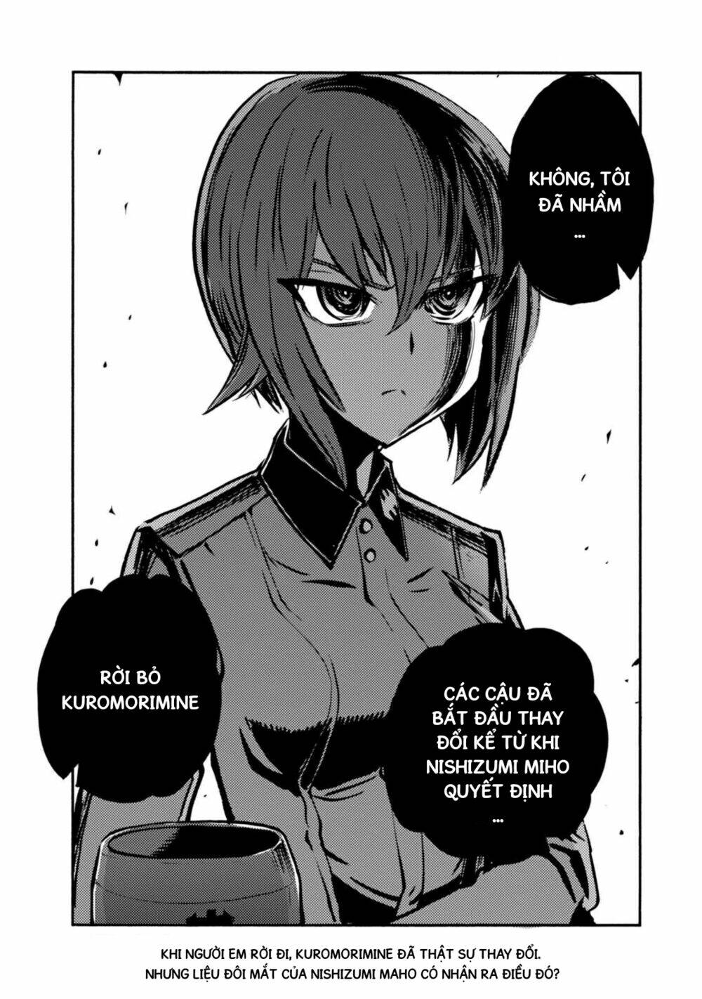 girls und panzer: ribbon no musha chapter 18: kuromorimine phản công (p4) - Trang 2