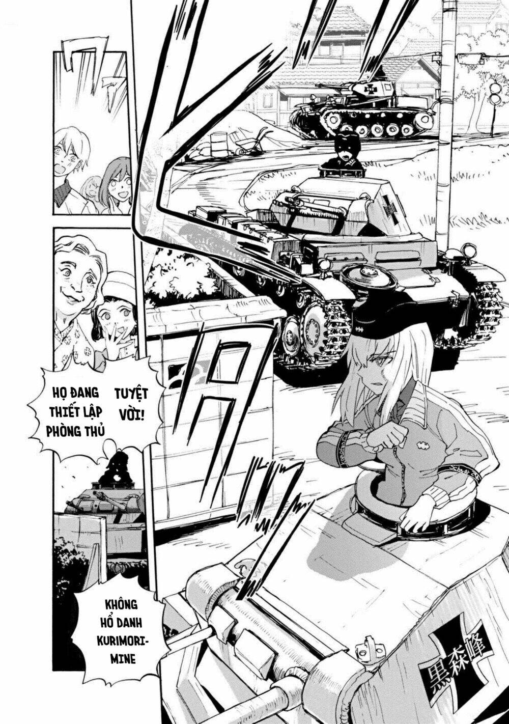 girls und panzer: ribbon no musha chapter 20: kuromorimine phản công (p6) - Trang 2