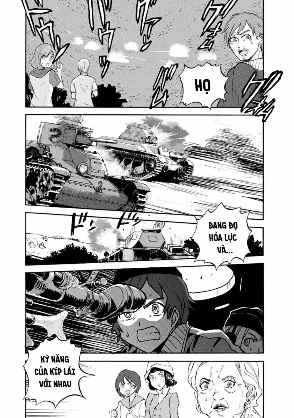 girls und panzer: ribbon no musha chapter 20: kuromorimine phản công (p6) - Trang 2