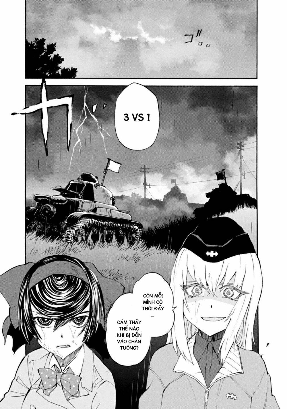 girls und panzer: ribbon no musha chapter 20: kuromorimine phản công (p6) - Trang 2