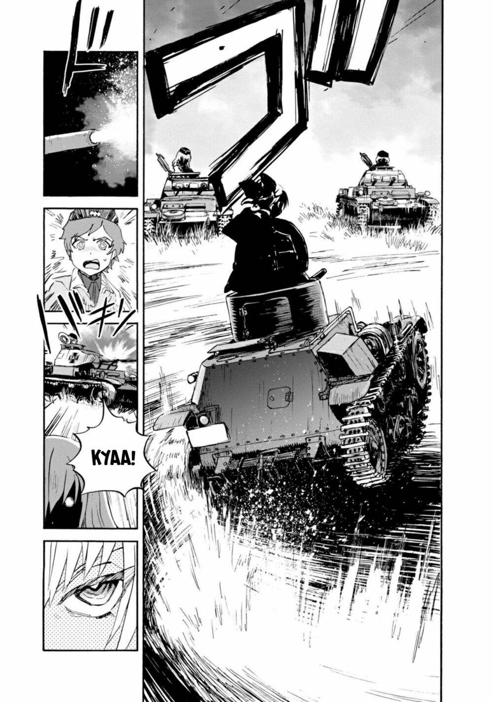 girls und panzer: ribbon no musha chapter 20: kuromorimine phản công (p6) - Trang 2