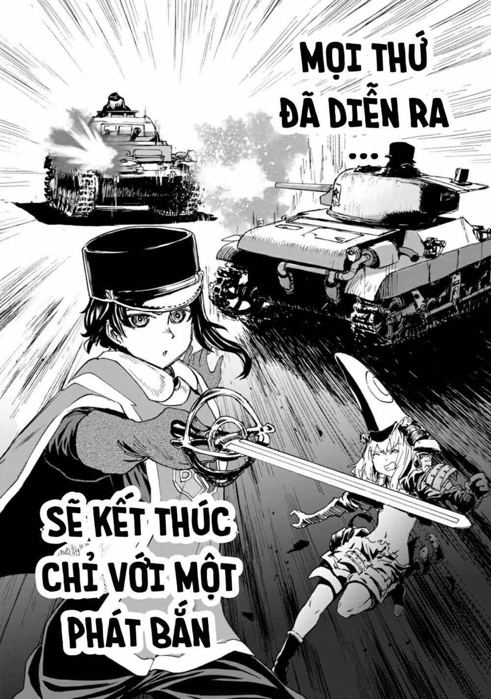 girls und panzer: ribbon no musha chapter 20: kuromorimine phản công (p6) - Trang 2