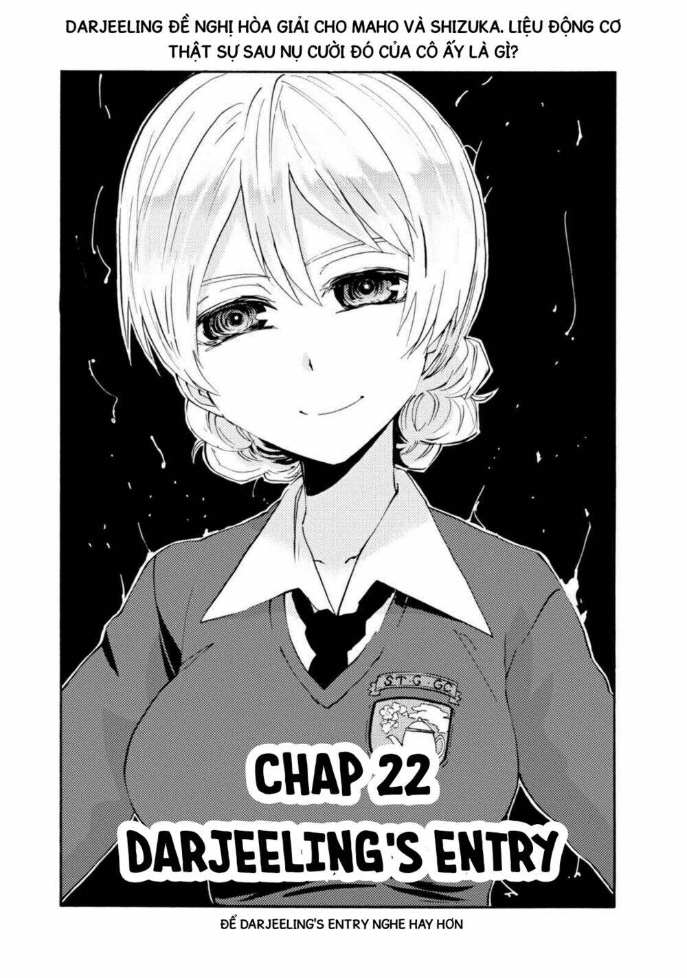 girls und panzer: ribbon no musha chapter 22: darjeeling\'s entry - Trang 2