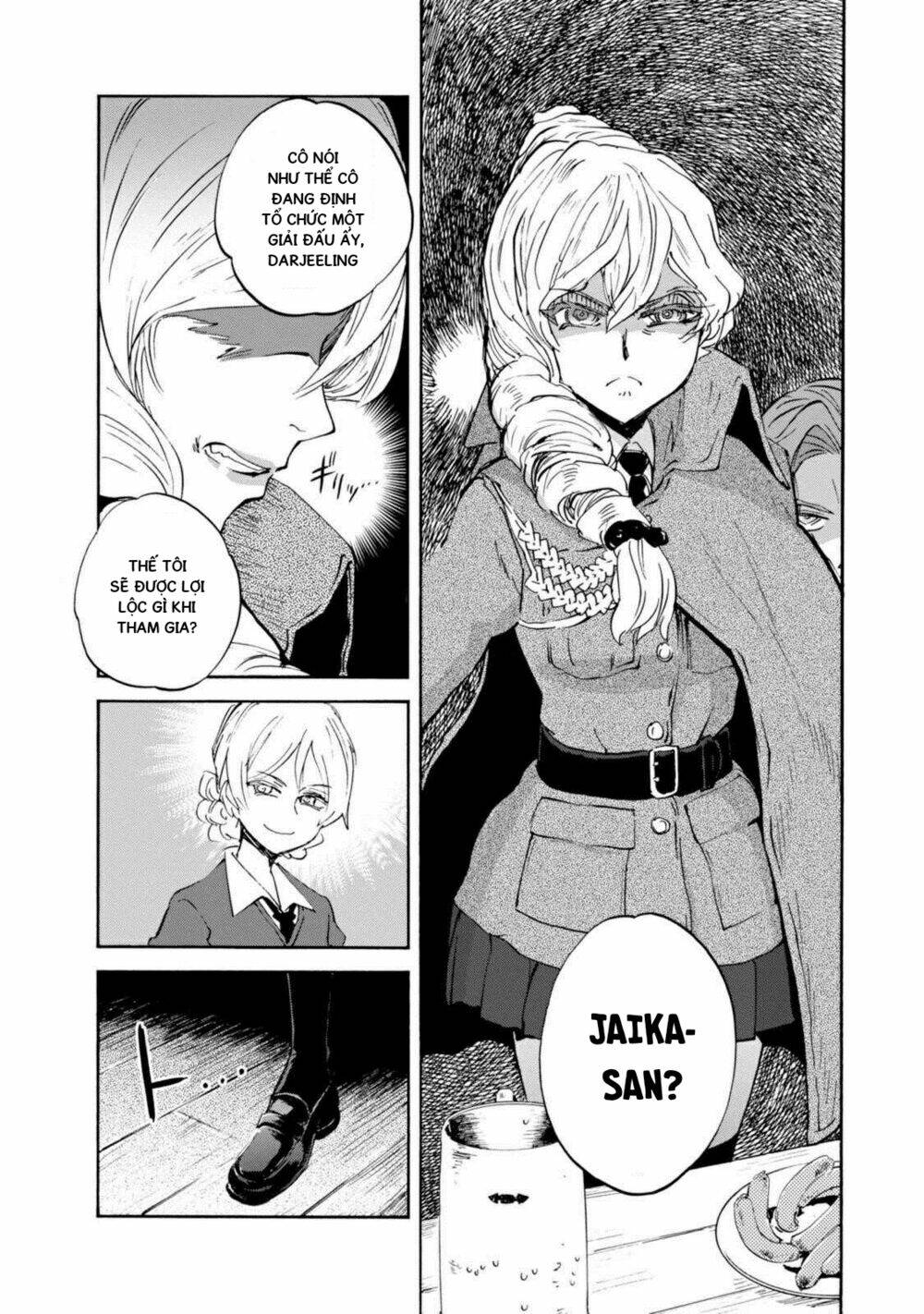 girls und panzer: ribbon no musha chapter 22: darjeeling\'s entry - Trang 2