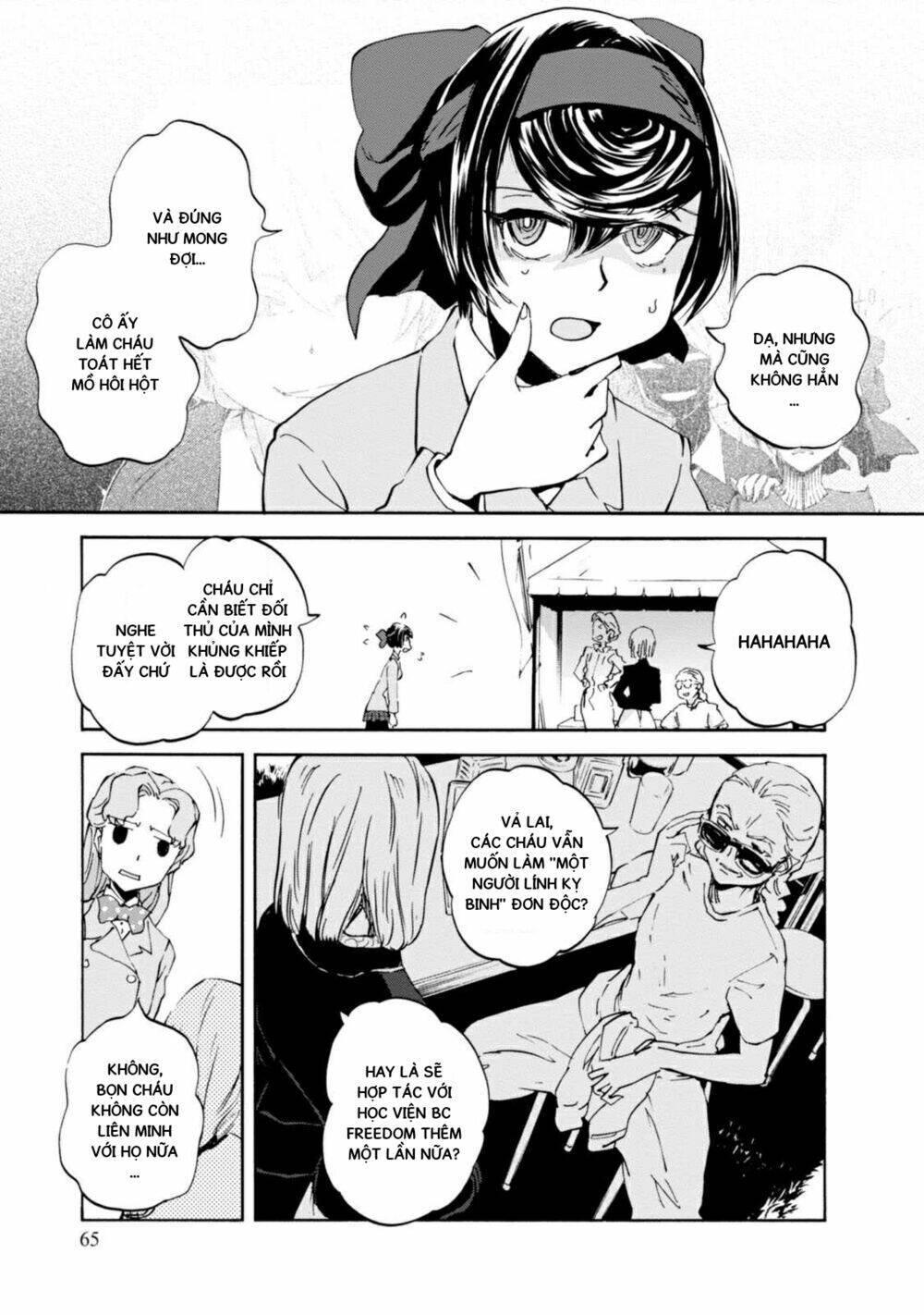 girls und panzer: ribbon no musha chapter 22: darjeeling\'s entry - Trang 2