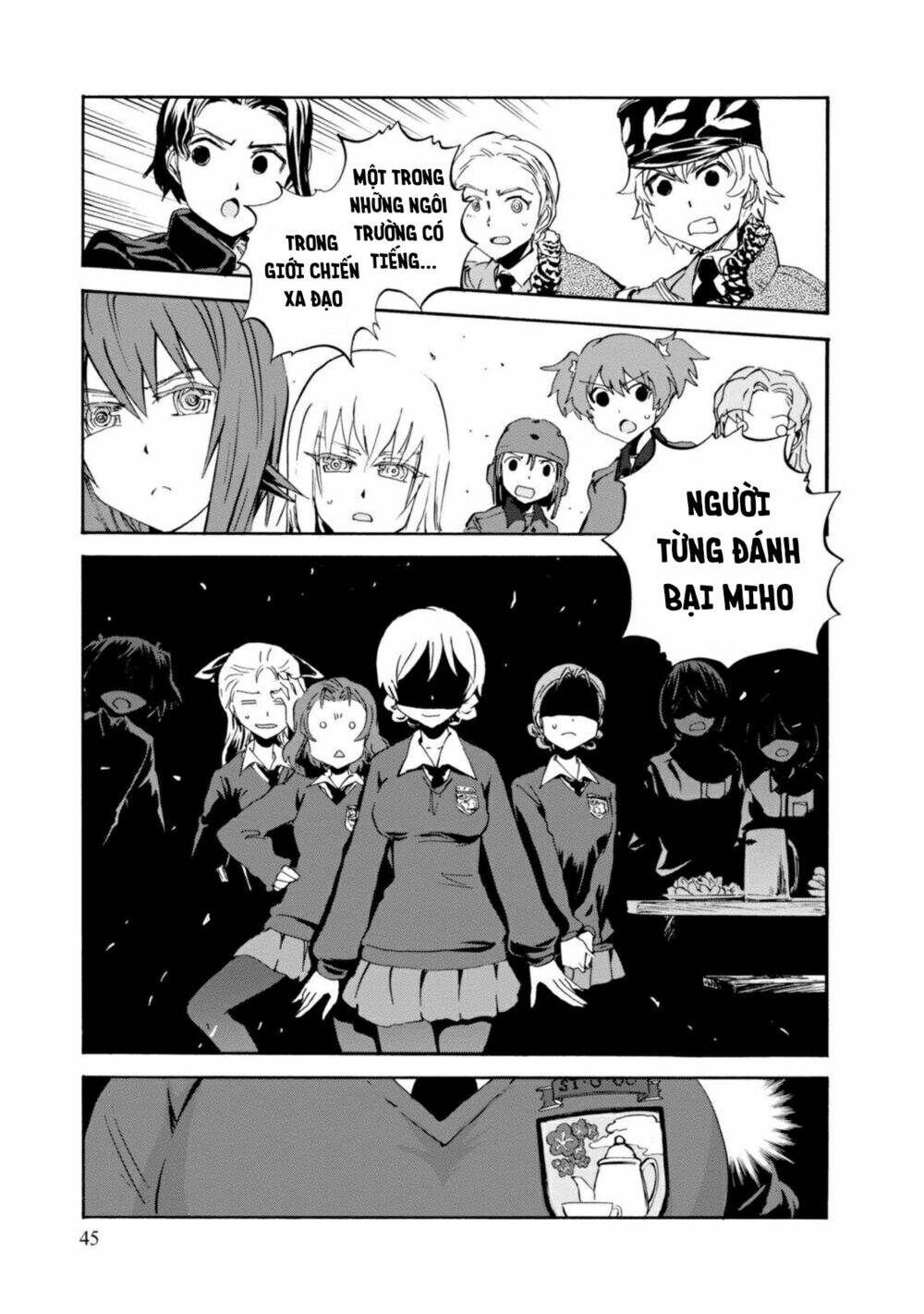 girls und panzer: ribbon no musha chapter 22: darjeeling\'s entry - Trang 2