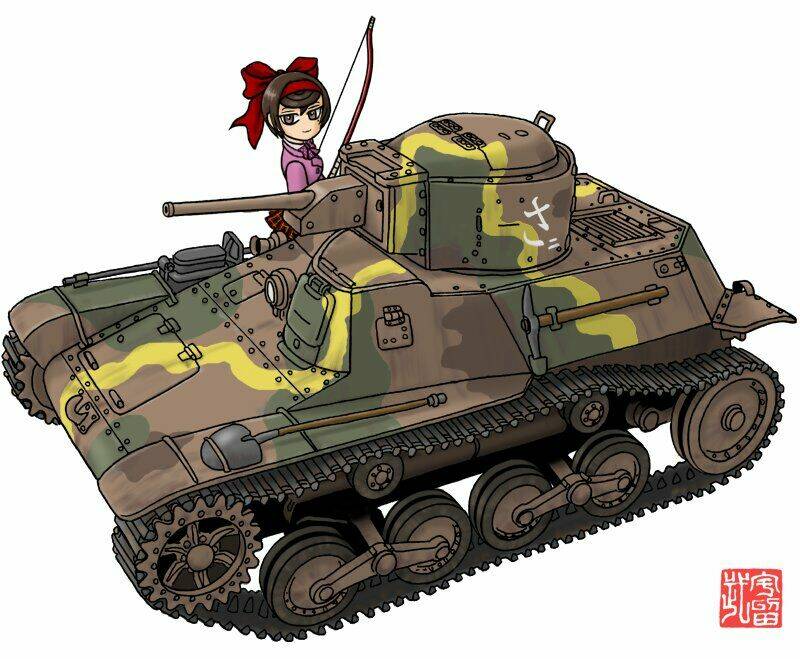 girls und panzer: ribbon no musha chapter 22: darjeeling\'s entry - Trang 2