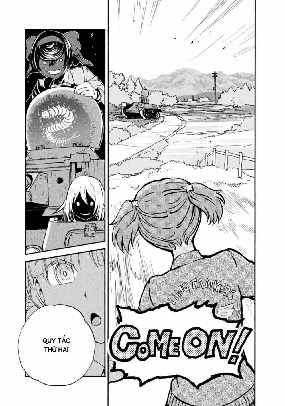 girls und panzer: ribbon no musha chapter 26: arisa và yojimbo - Trang 2