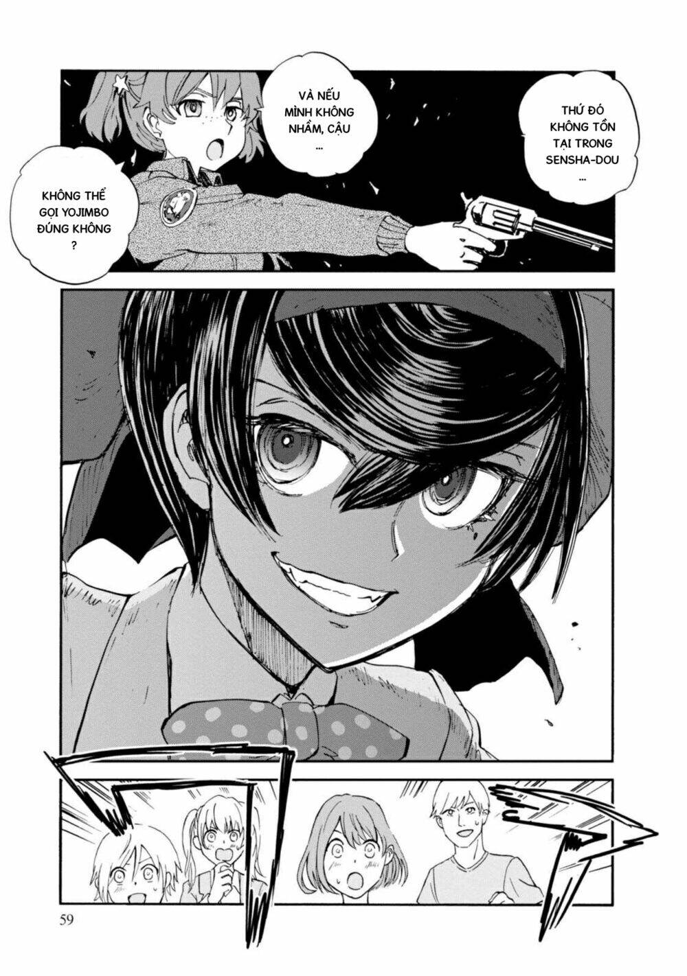 girls und panzer: ribbon no musha chapter 26: arisa và yojimbo - Trang 2