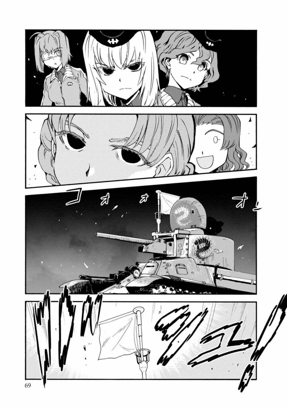 girls und panzer: ribbon no musha chapter 26: arisa và yojimbo - Trang 2