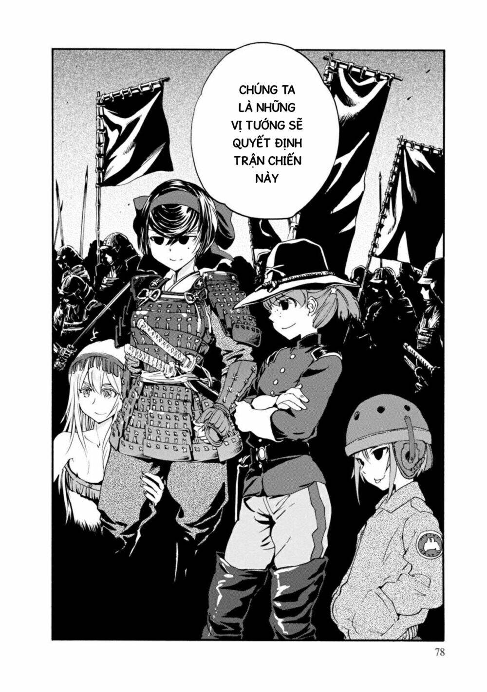 girls und panzer: ribbon no musha chapter 26: arisa và yojimbo - Trang 2