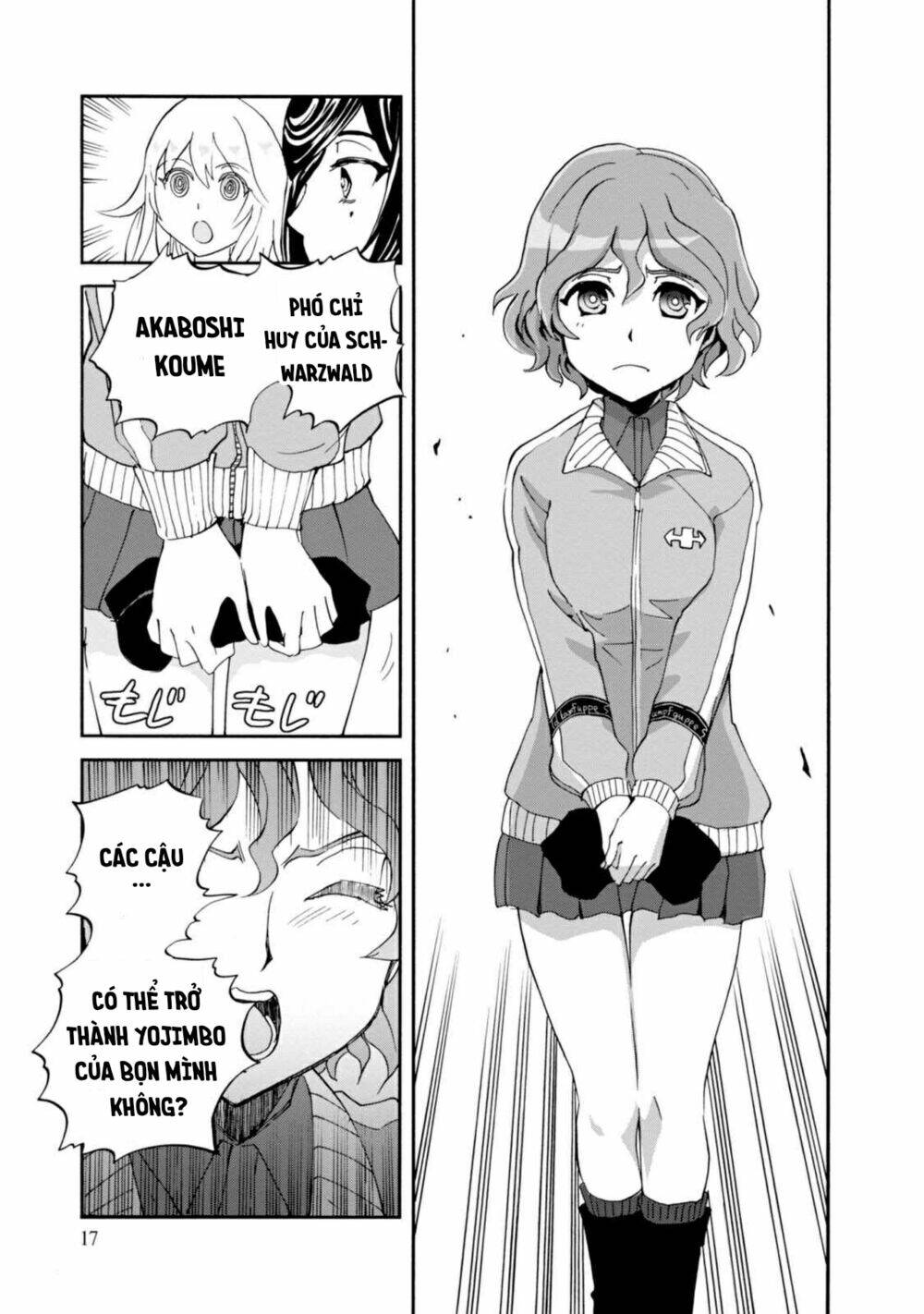 girls und panzer: ribbon no musha chapter 29: chiến thuật gia akaboshi koume - Next chapter 30: nishi và mika