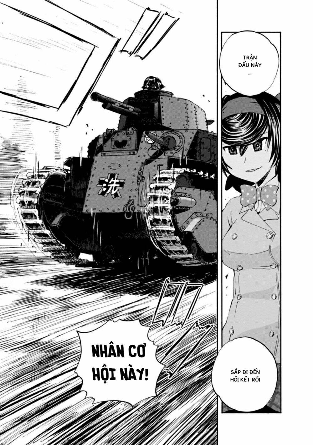 girls und panzer: ribbon no musha chapter 29: chiến thuật gia akaboshi koume - Next chapter 30: nishi và mika