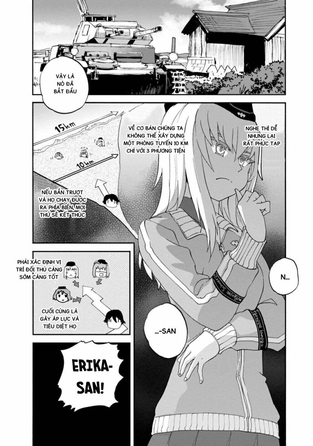 girls und panzer: ribbon no musha chapter 29: chiến thuật gia akaboshi koume - Next chapter 30: nishi và mika