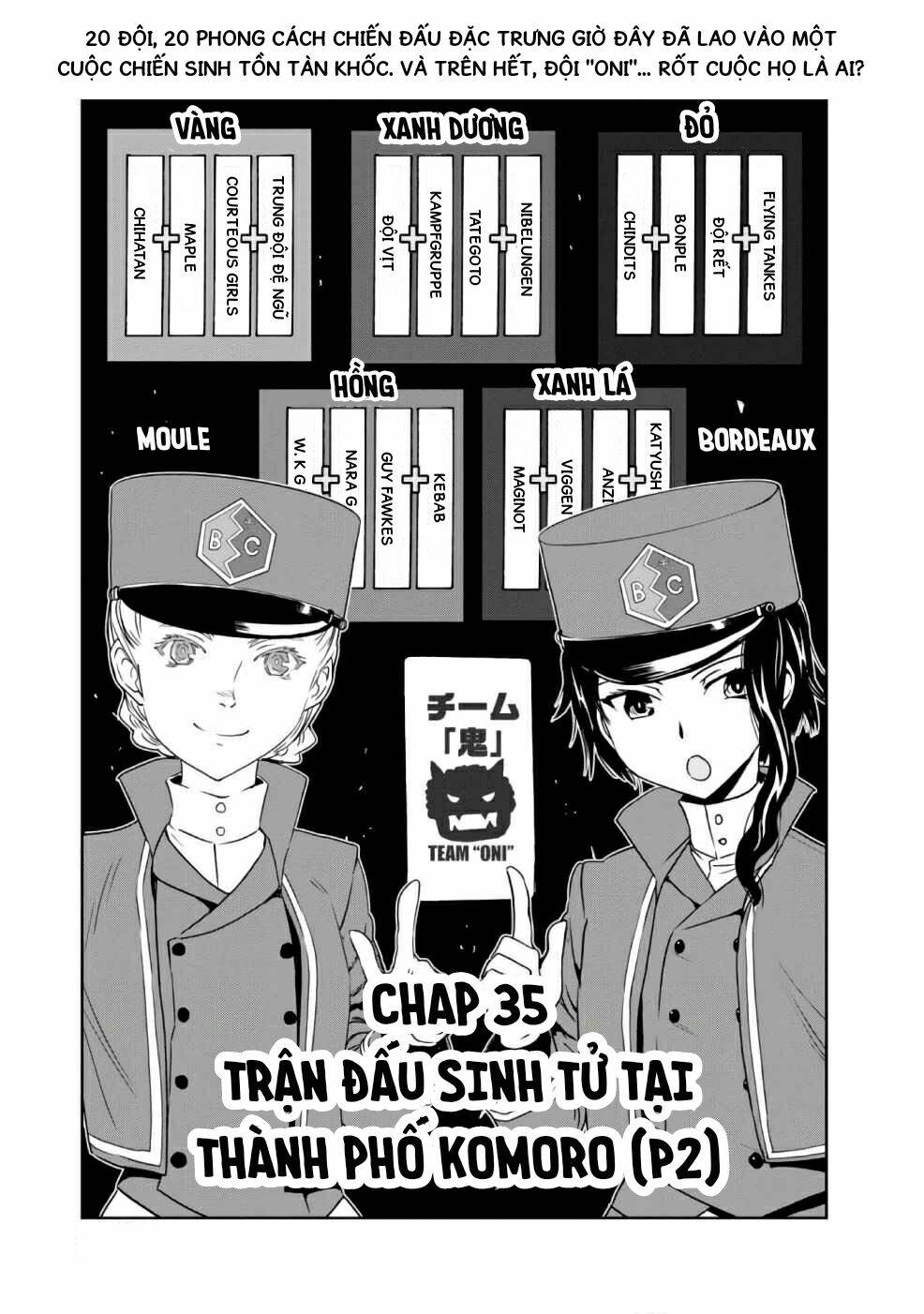 girls und panzer: ribbon no musha chapter 35: trận đấu sinh tử tại thành phố komoro (p2) - Trang 2