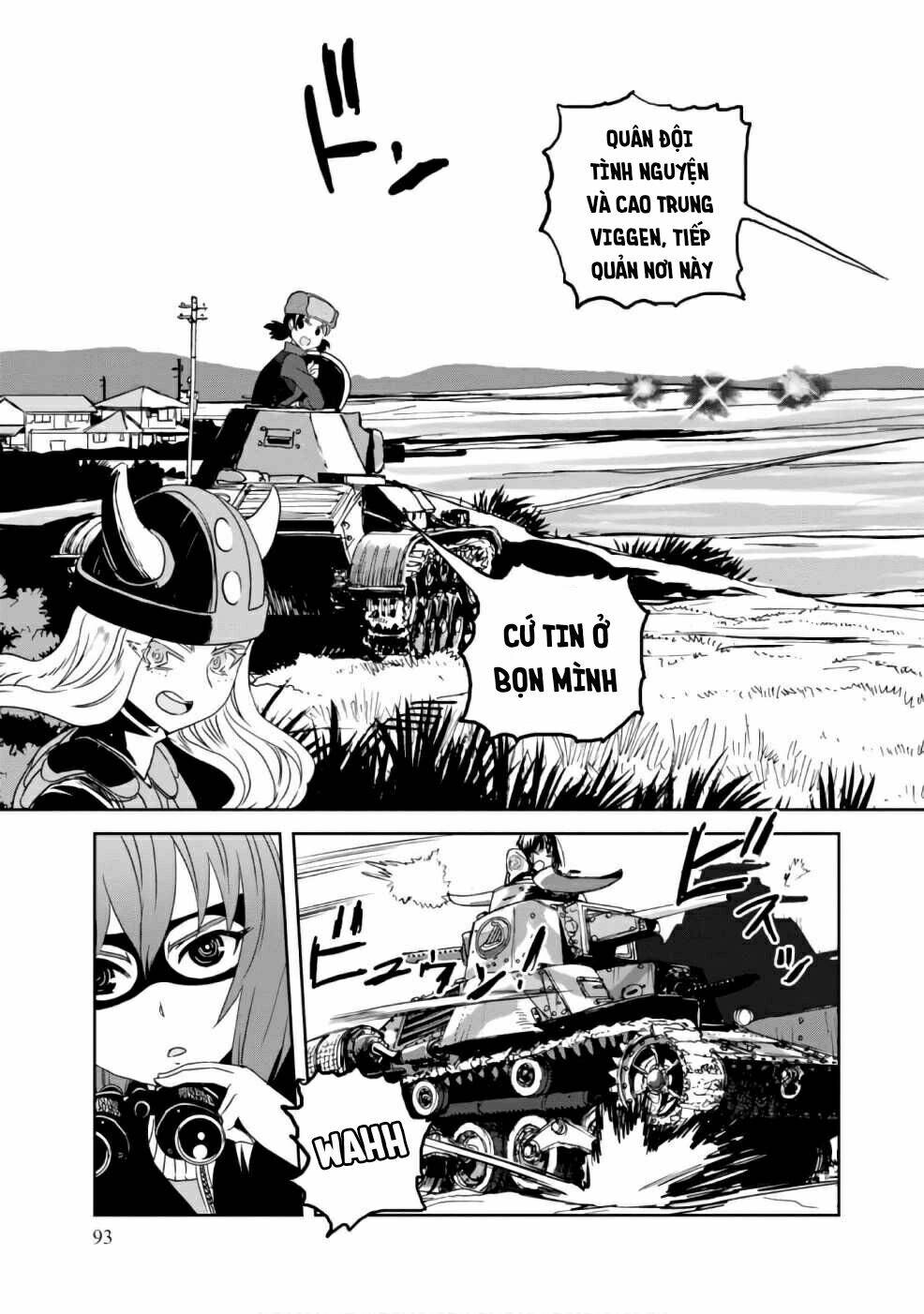 girls und panzer: ribbon no musha chapter 35: trận đấu sinh tử tại thành phố komoro (p2) - Trang 2